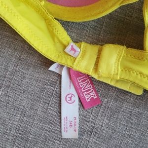 PINK Victoria's Secret Intimates & Sleepwear - Pink Victoria's Secret Yellow T-Shirt Push Up Bra. PINK Victoria's Secret Intimates & Sleepwear - Pink Victoria's Secret Yellow T-Shirt Push Up Bra.